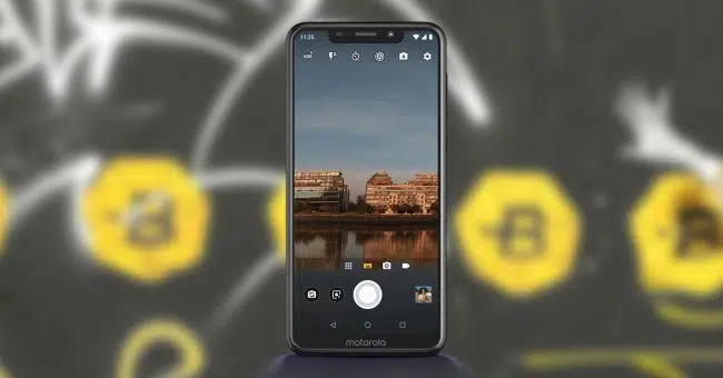 Aplicación cámara del Motorola One